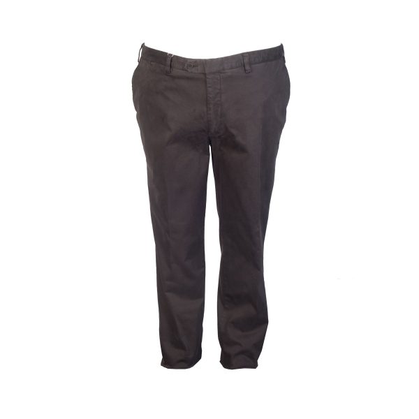 chino marrone cotone