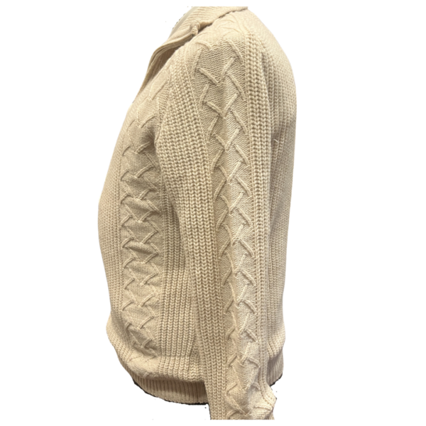 maglia collo camionista baby alpaca merino